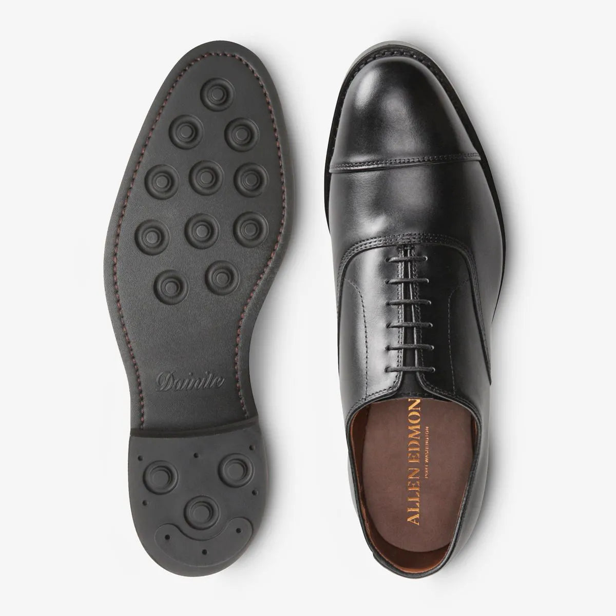 Factory Second Park Avenue Cap-toe Oxford with Dainite Sole - Black