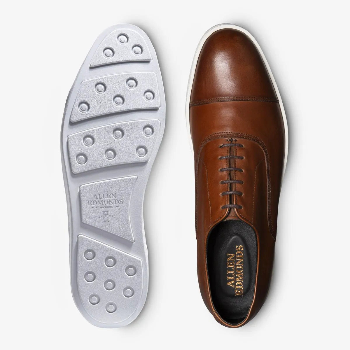 Park Avenue Cap-toe Oxford Dress Sneaker - Chili Leather