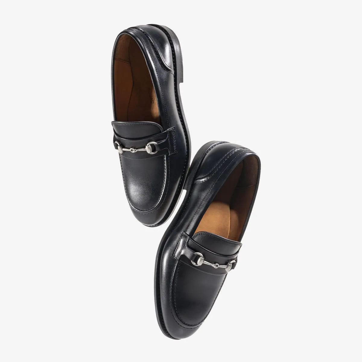 Randolph Bit Loafer - Black Leather