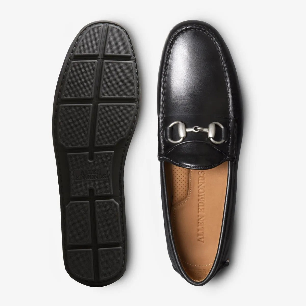 Sebastian Bit Driving Loafer - Black Leather