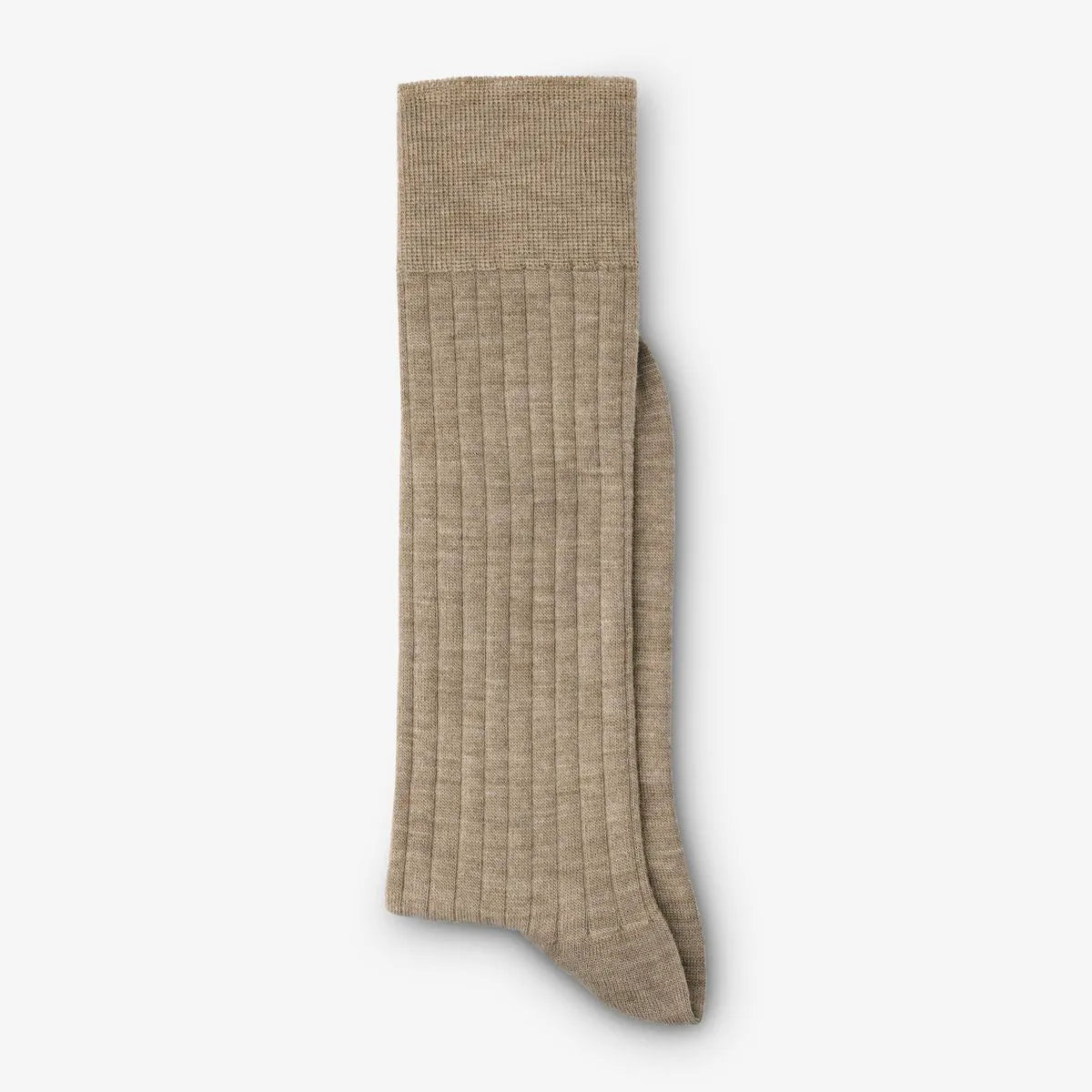 Merino Wool Dress Socks - TAUPE