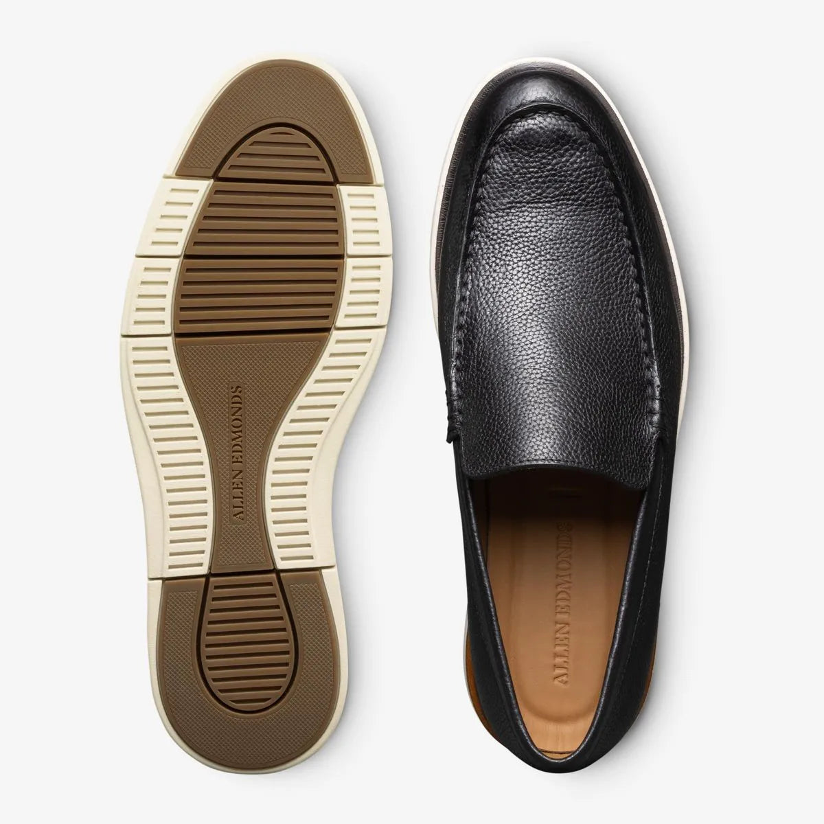 Carson Venetian Hybrid Slip-on - Black Leather