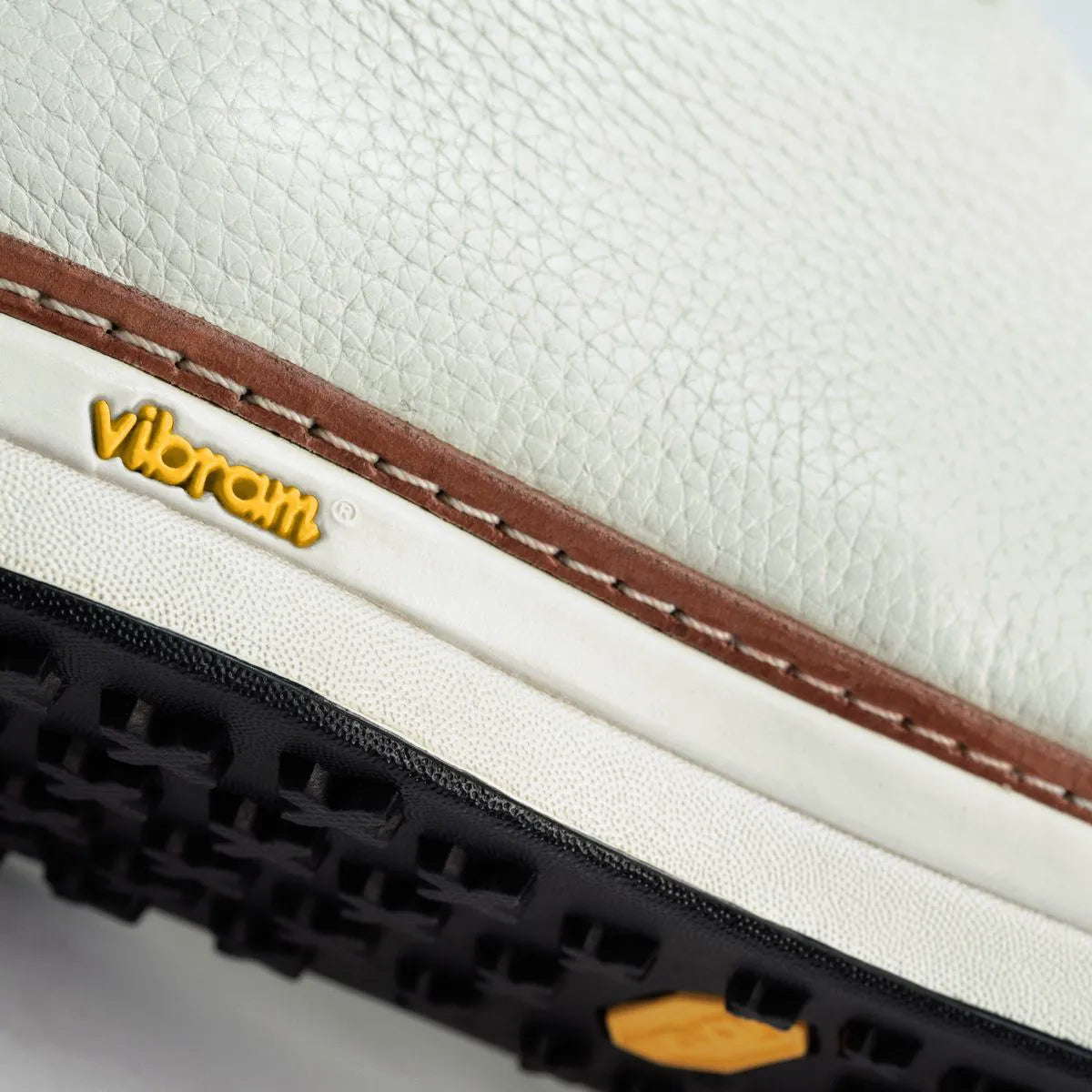 Cypress Derby Golf Shoe - White Leather