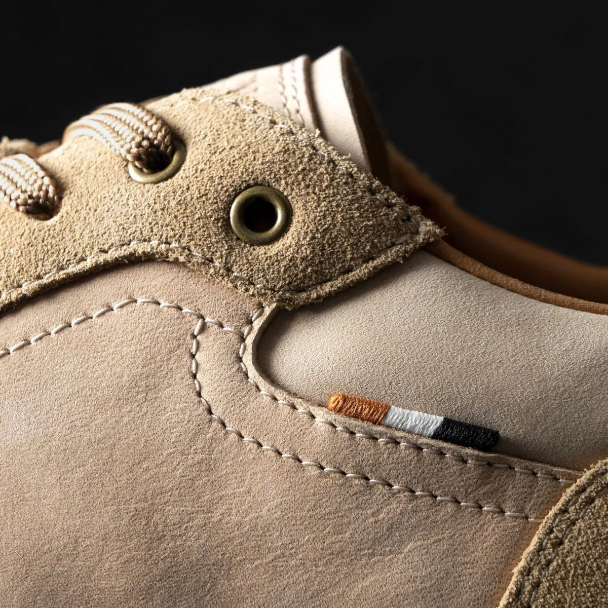 Lionel Lace-up Sneaker - Sand Suede