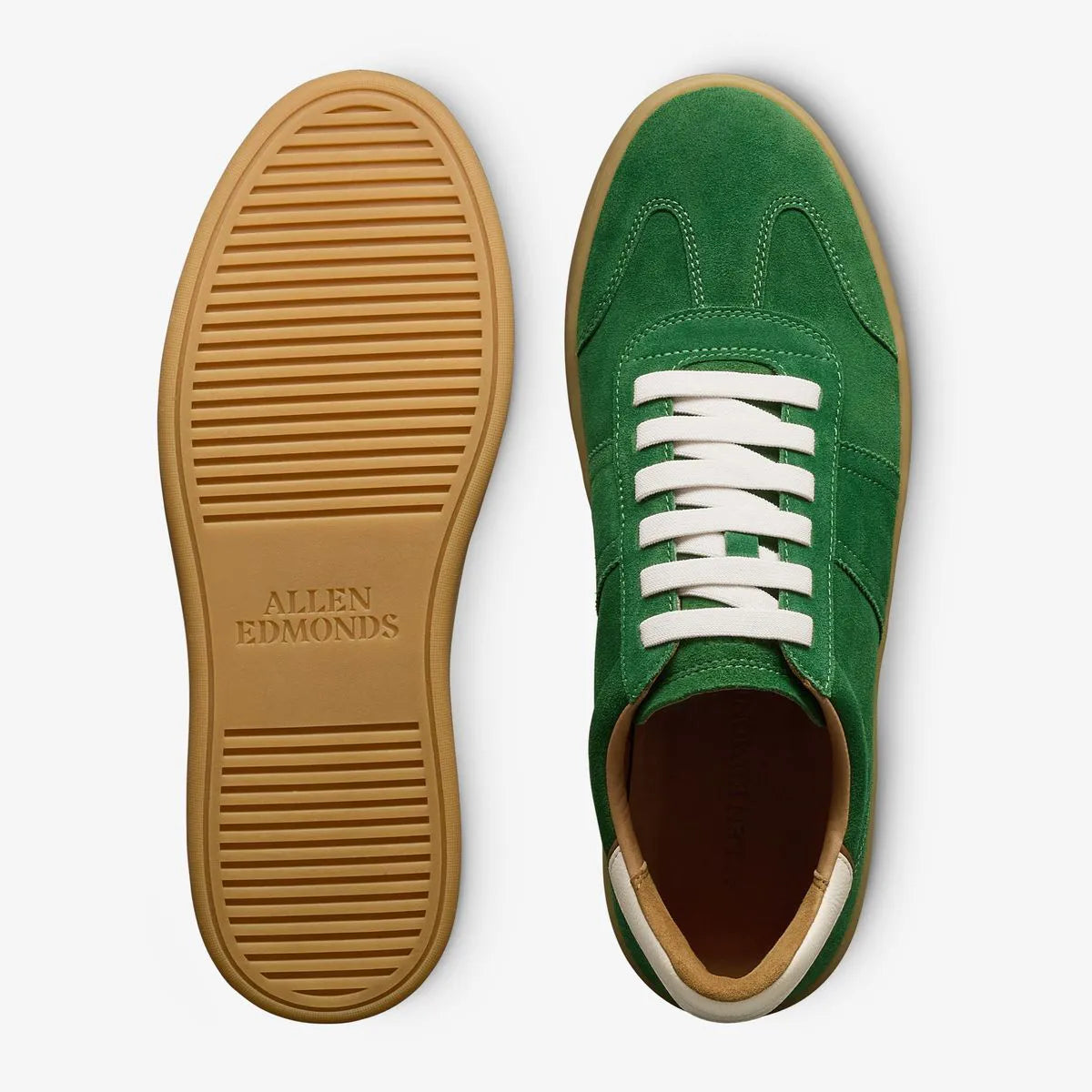 Ludlow Slip-on Stretch-lace Sneaker - Clover Suede