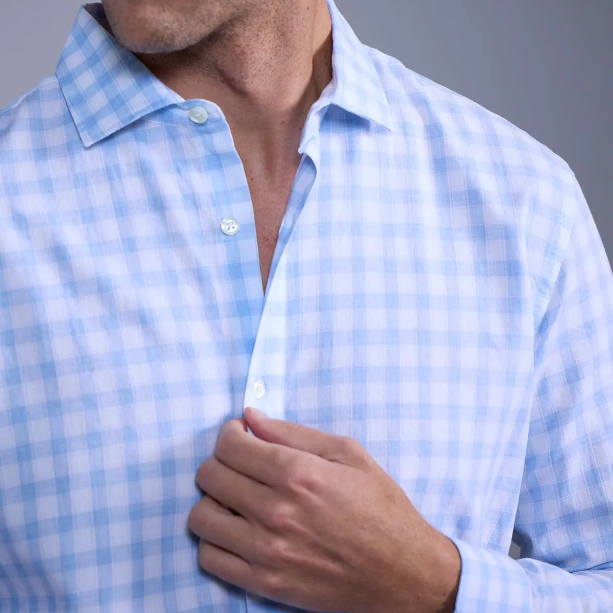 Billy Reid Hutcheson Shirt - Blue