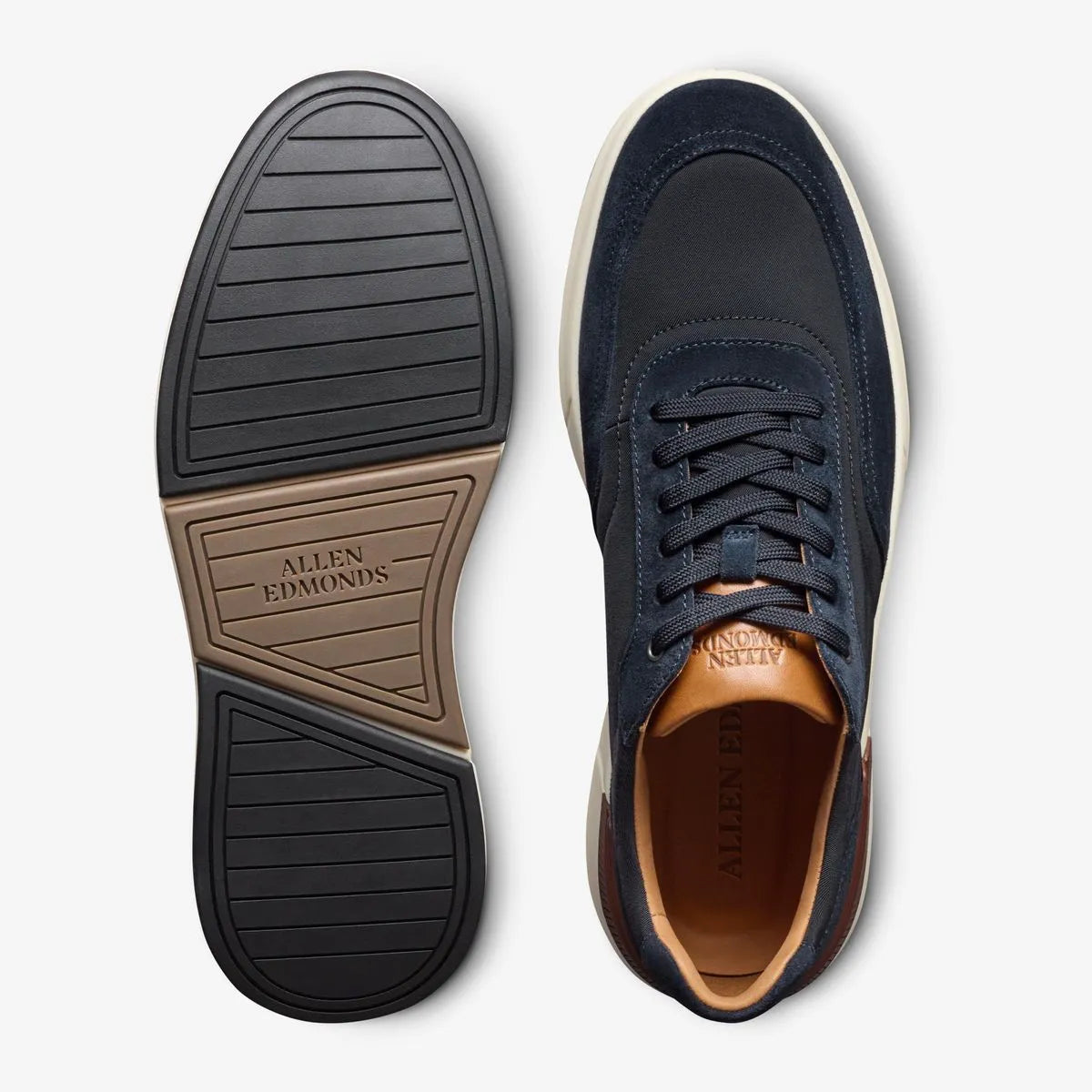 Gramercy Sport Sneaker - Navy Fabric & Suede