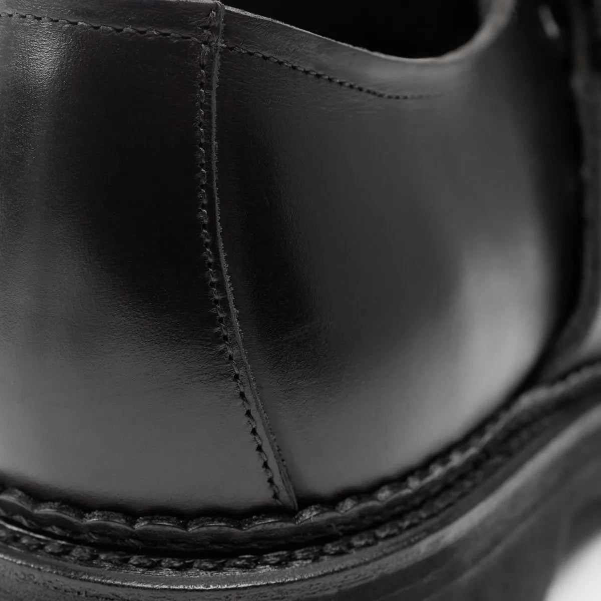 Engineered Garments x Allen Edmonds Adirondack Low Hiker - Black Leather