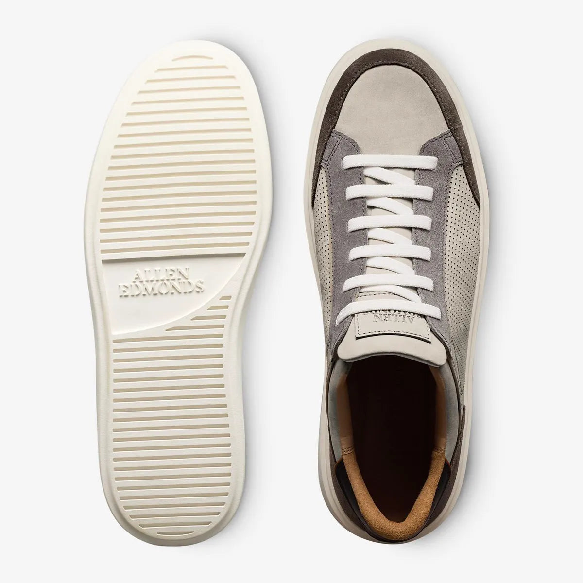Oliver Slip-on Stretch-lace Sneaker - Vapor Grey Suede