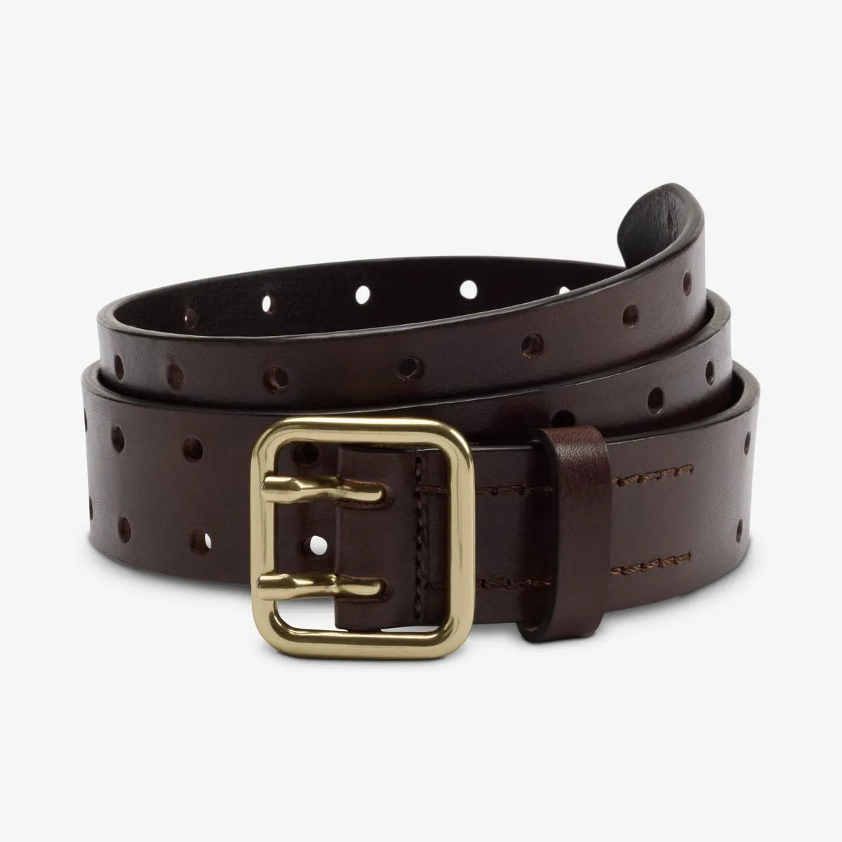 Camden Casual Belt - Brown Leather