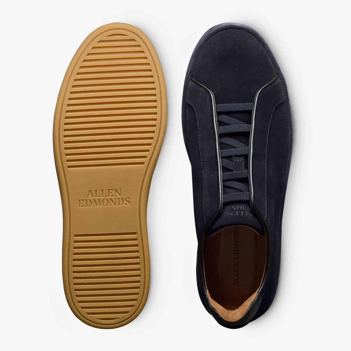 Banks Court Slip-on Stretch-lace Sneaker - Baltic Navy Suede