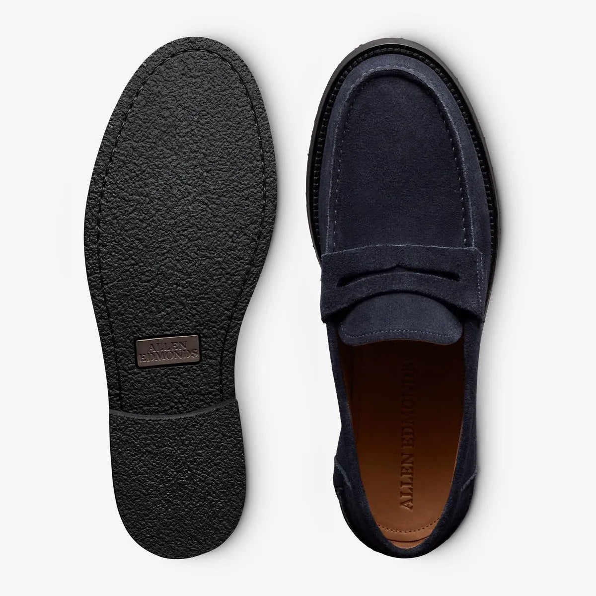 Sorrento Penny Loafer - Navy Suede