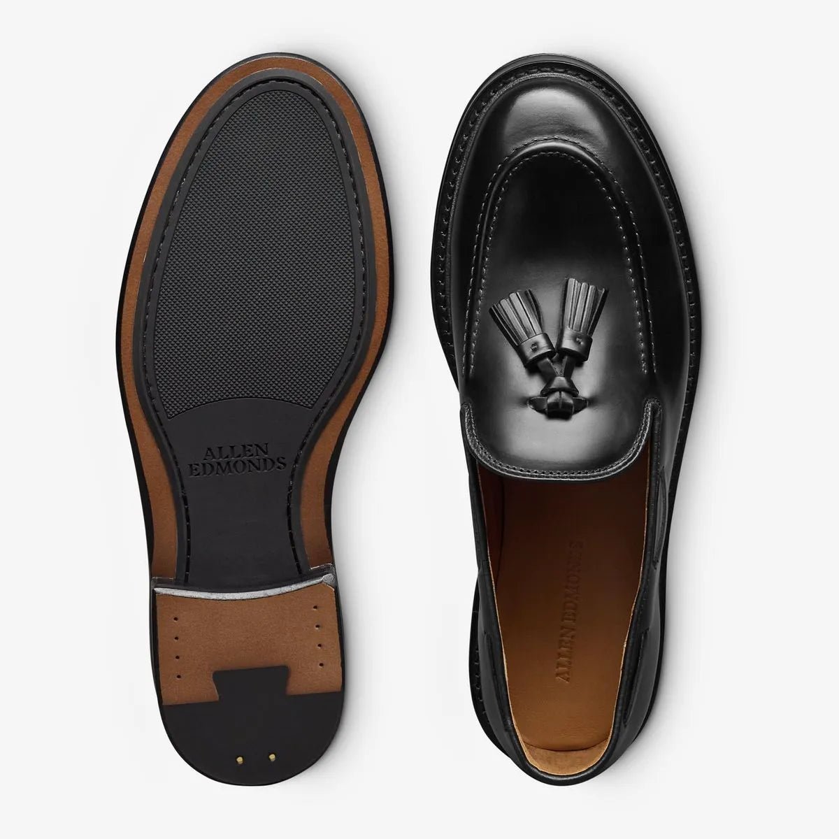 Baker Tassel Loafer - Black Leather