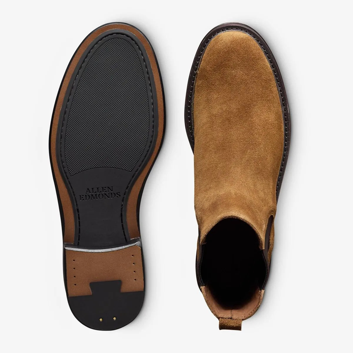 Boone Chelsea Boot - Cinnamon Brown Suede