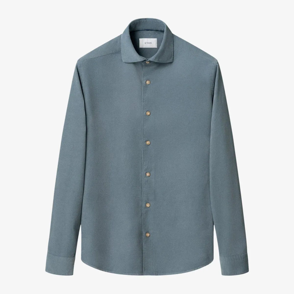 Eton Corduroy Shirt - Blue