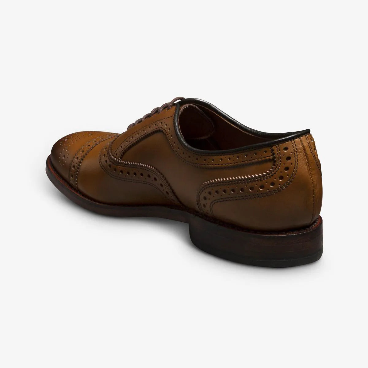 Strand Cap-toe Oxford Dress Shoe - Walnut Brown Leather