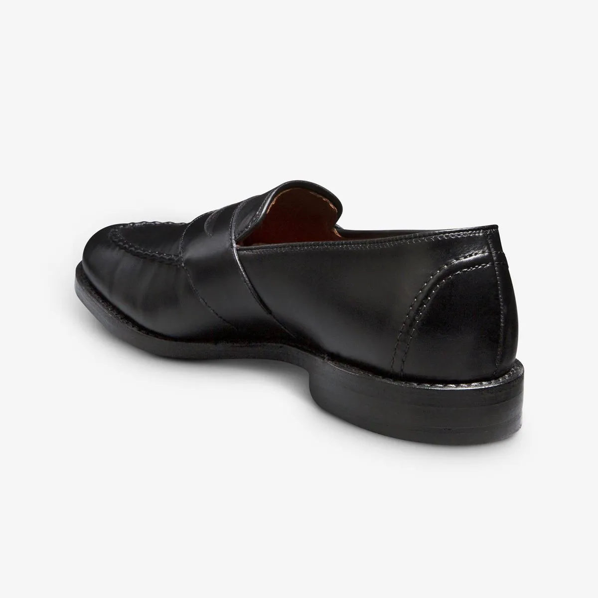 Randolph Penny Loafer - Black Leather