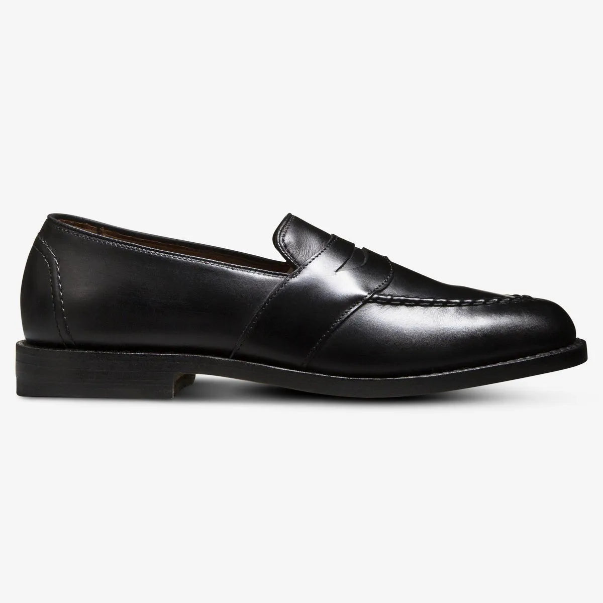 Randolph Penny Loafer - Black Leather