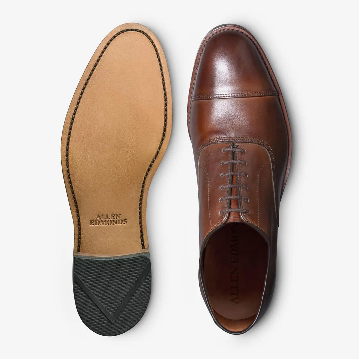 Park Avenue Cap-toe Oxford Dress Shoe - Chili Leather