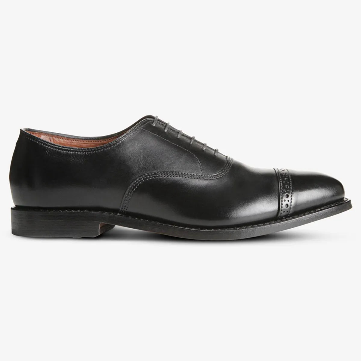 Fifth Avenue Cap-toe Oxford Dress Shoe - Black Leather