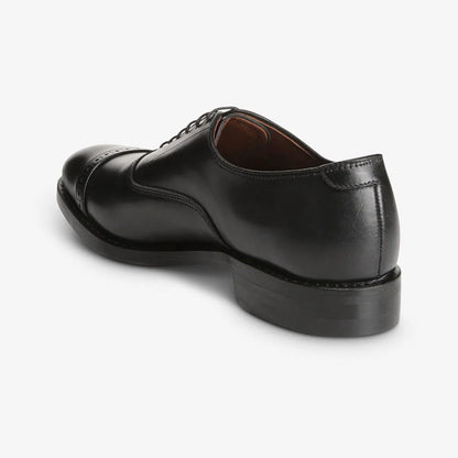 Fifth Avenue Cap-toe Oxford Dress Shoe with Dainite Sole - Black Leather