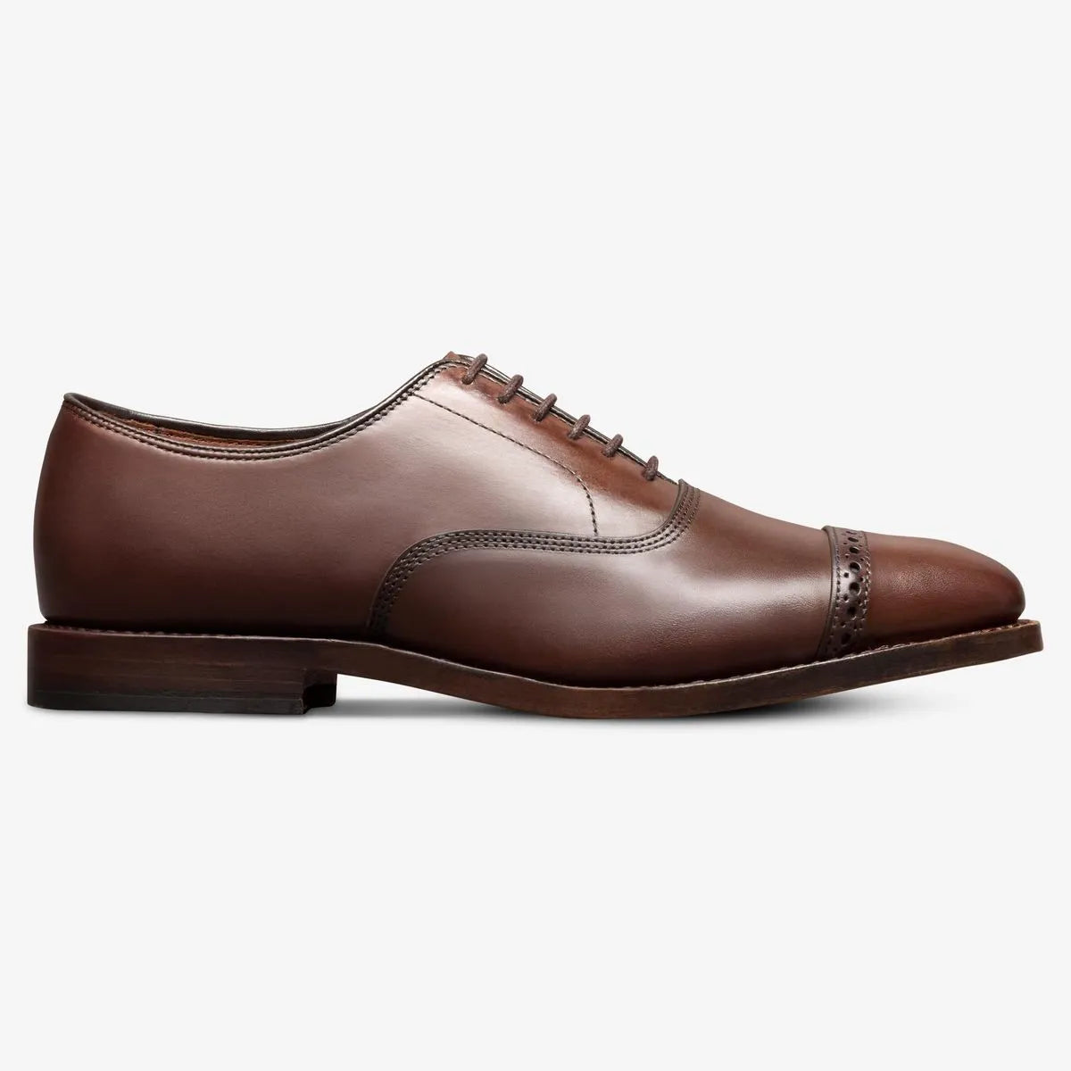 Fifth Avenue Cap-toe Oxford Dress Shoe - Chili Leather