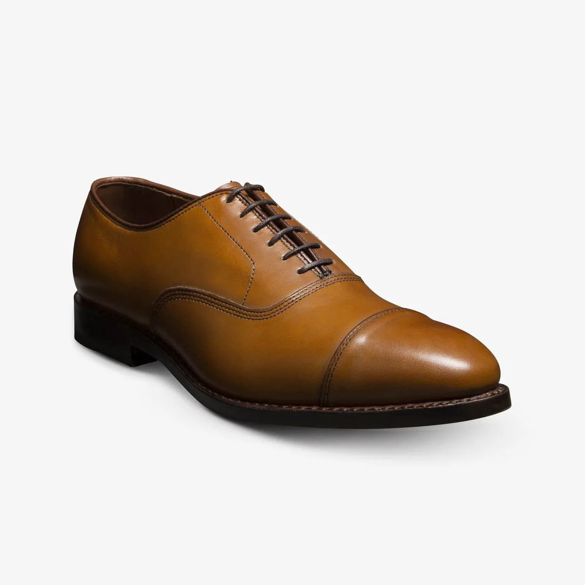 Park Avenue Cap-toe Oxford Dress Shoe - Walnut Brown Leather