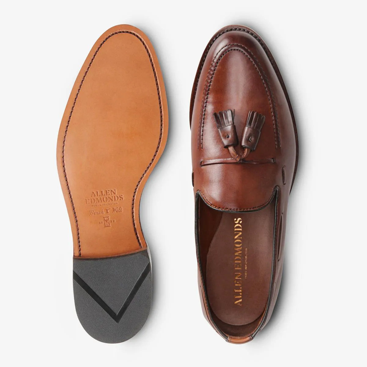Grayson Tassel Loafer - Dark Chili Leather