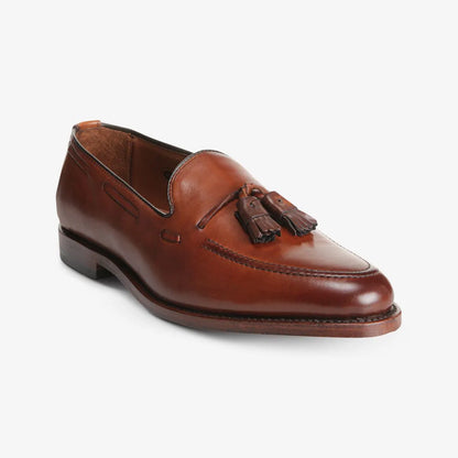 Grayson Tassel Loafer - Dark Chili Leather
