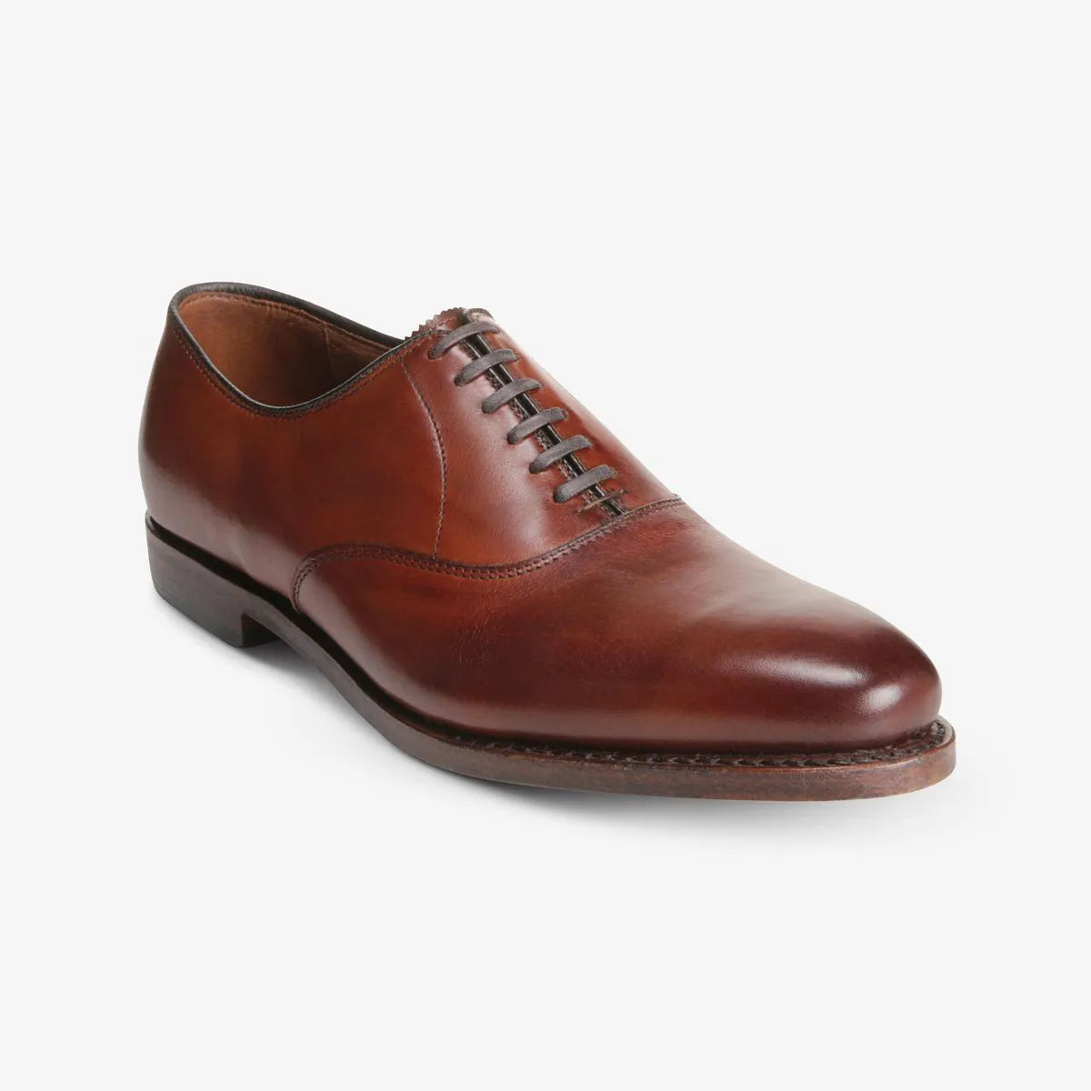 Carlyle Plain-toe Oxford Dress Shoe - Chili Leather
