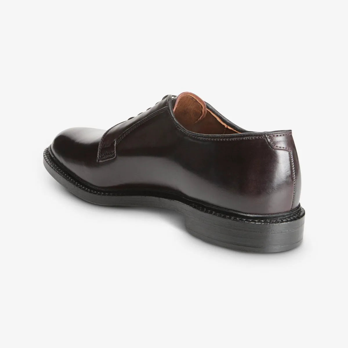 Leeds Shell Cordovan Derby Dress Shoe - Burgundy Cordovan Leather