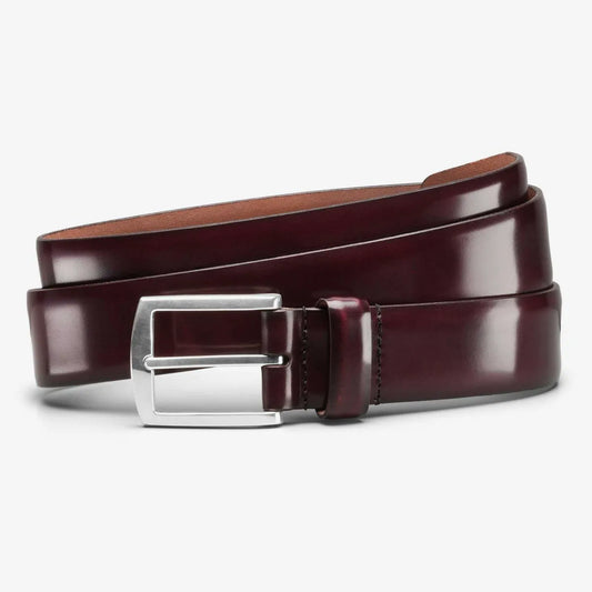 Midland Avenue Dress Belt - Burgundy
