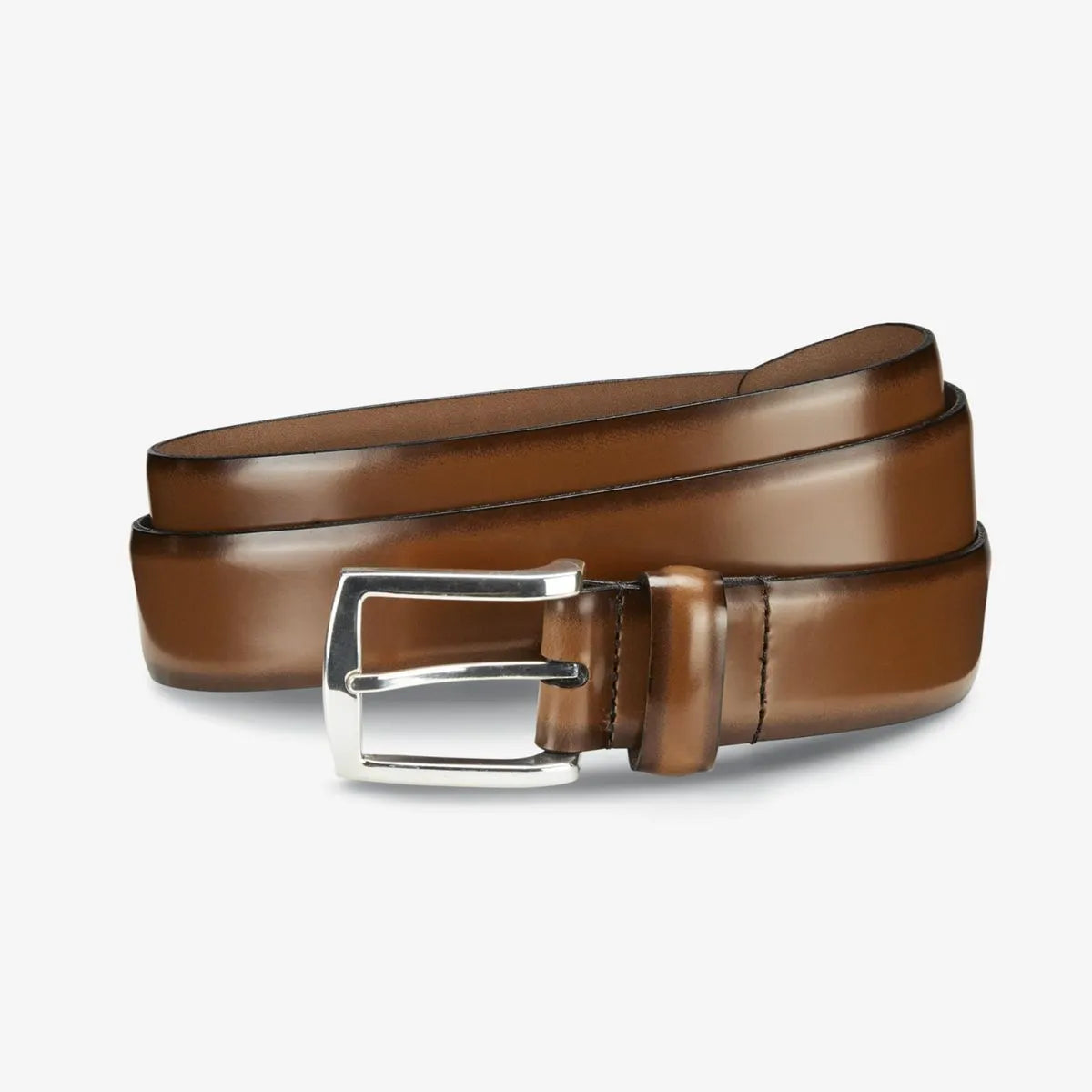 Midland Avenue Dress Belt - Walnut Brown