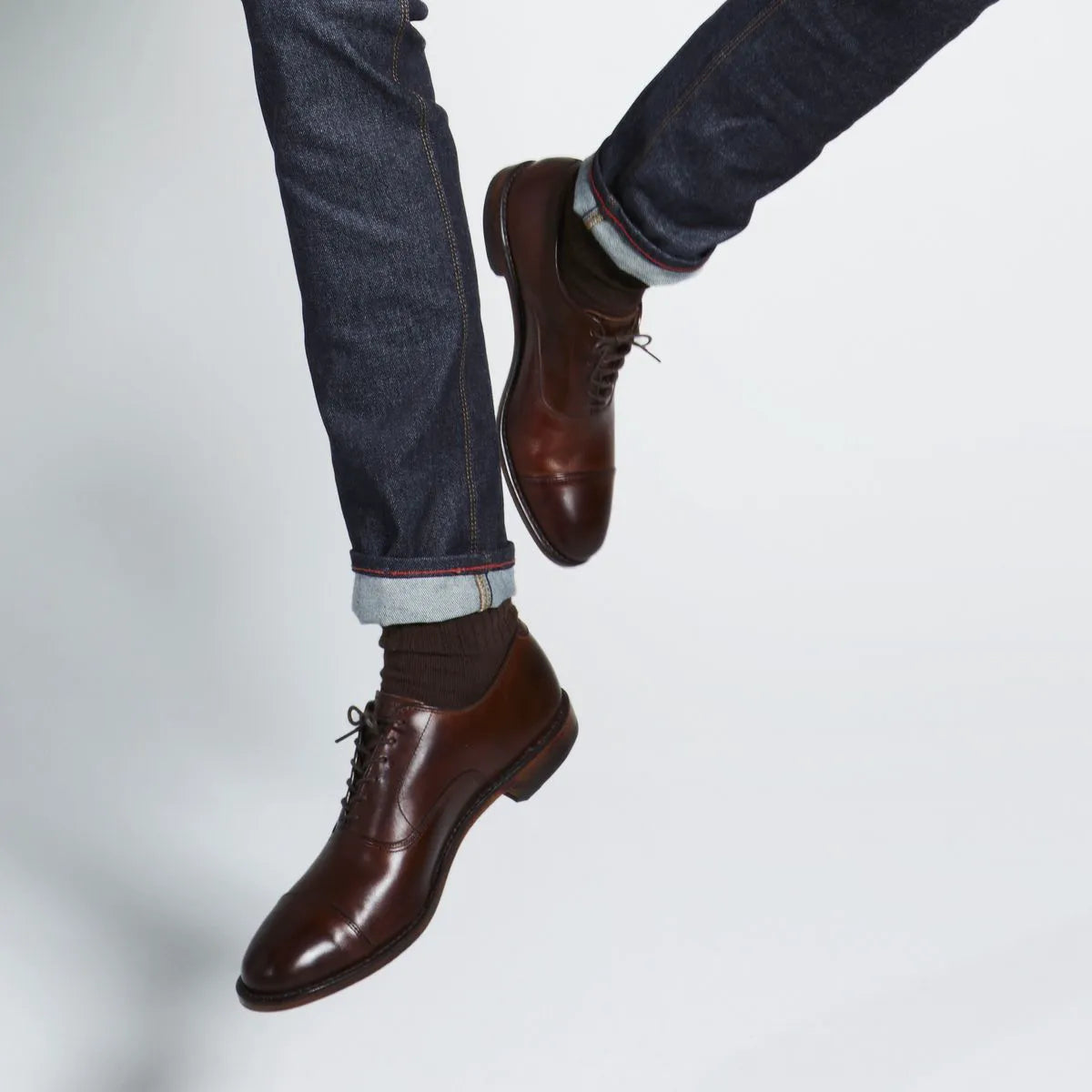 Factory Second Park Avenue Cap-Toe Oxford - Chili