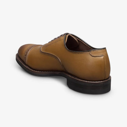 Factory Second Fifth Avenue Oxford with Dainite Rubber Sole - Walnut Brown Leather