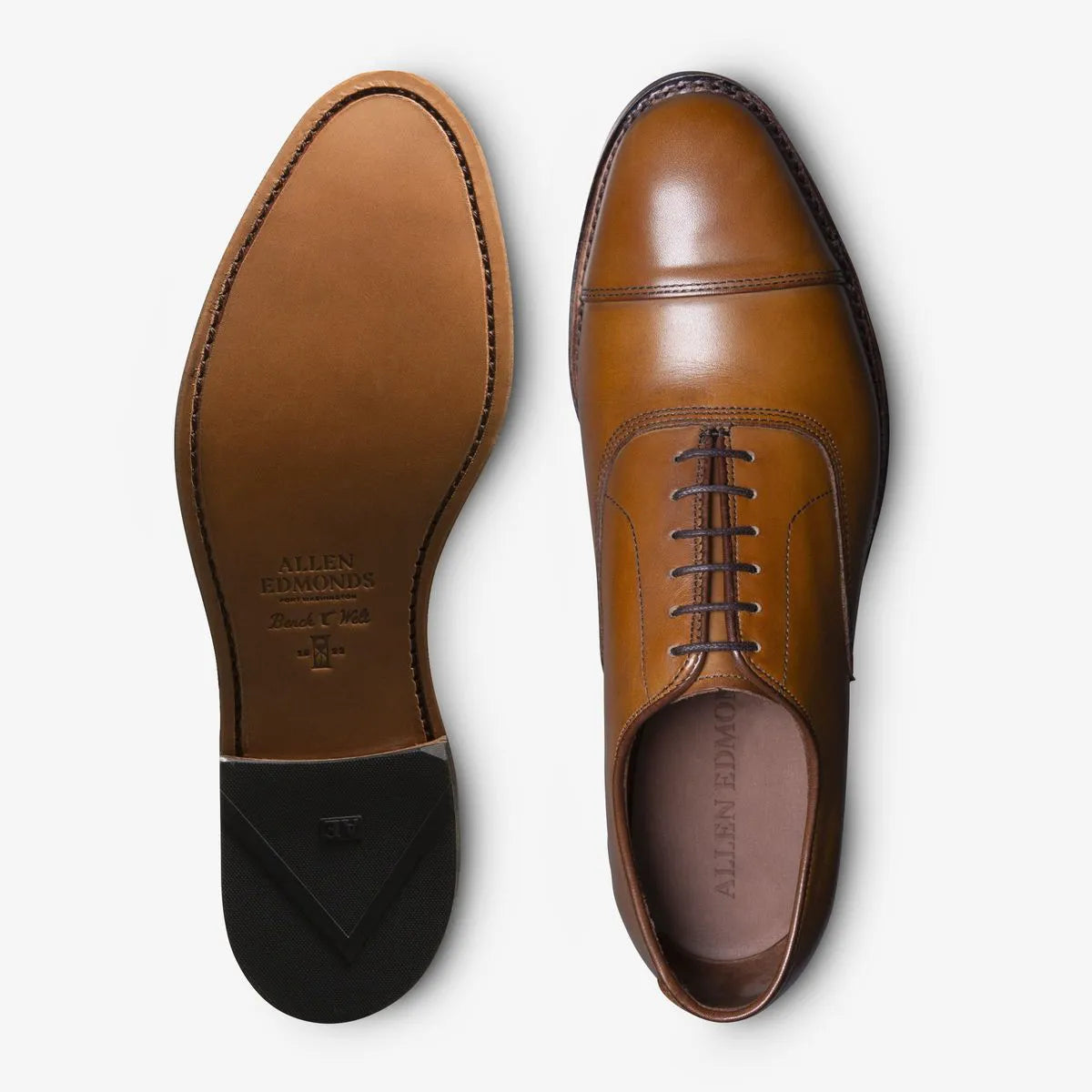 Factory Second Park Avenue Cap-Toe Oxford - Walnut Brown