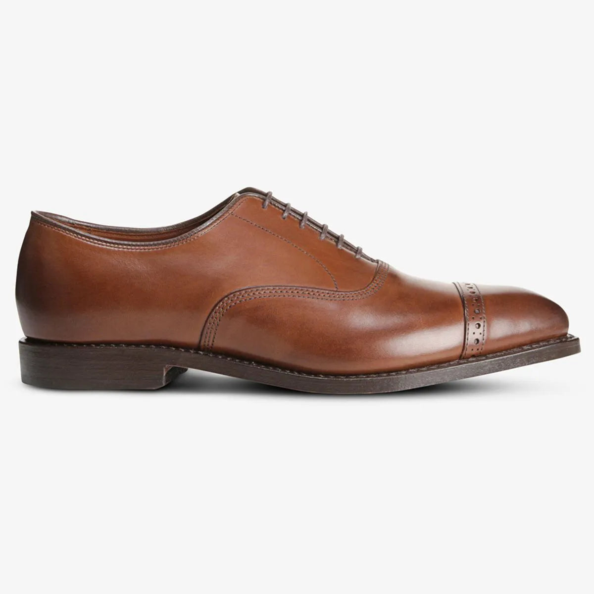 Fifth Avenue Cap-toe Oxford Dress Shoe - Coffee Brown Leather