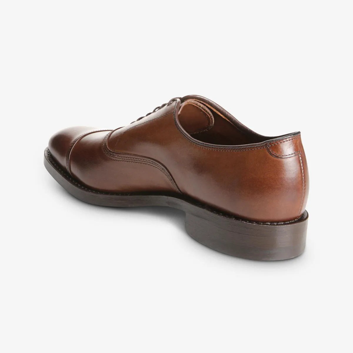 Park Avenue Cap-toe Oxford Dress Shoe with Dainite Sole - Coffee Brown Leather