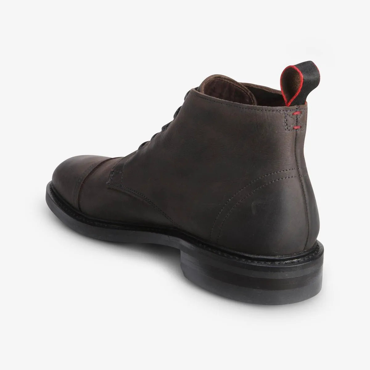 Patton Cap-toe Boot with Dainite Rubber Sole - Grey Leather