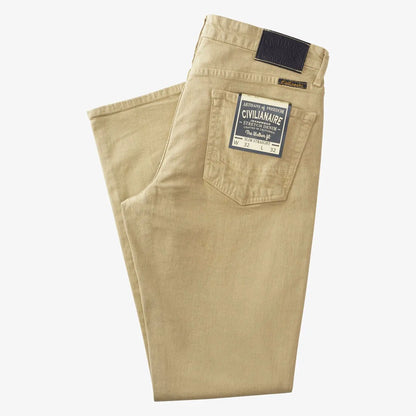 Civilianaire Walker Slim-straight Fit Jeans - Khaki