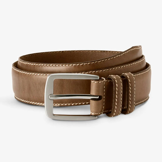 Yukon Casual Chromexcel Leather Belt - Natural Chromexcel Leather