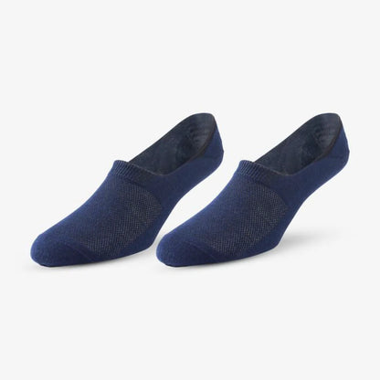 No-show Socks 2 Pair Pack - Navy/Grey