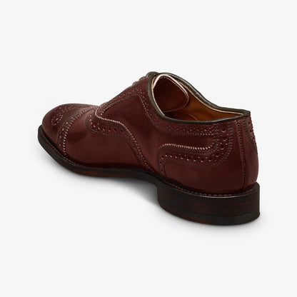 Strand Shell Cordovan Cap-toe Oxford Dress Shoe - Chili Cordovan Leather