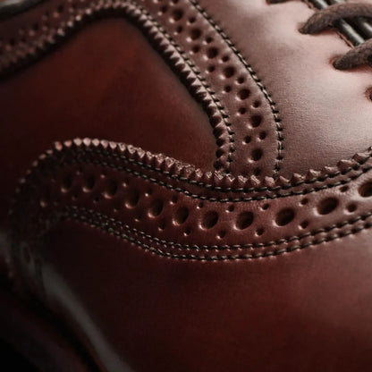 Strand Shell Cordovan Cap-toe Oxford Dress Shoe - Chili Cordovan Leather