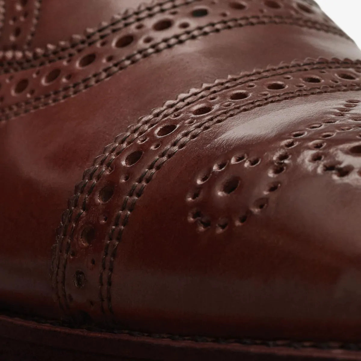 Strand Shell Cordovan Cap-toe Oxford Dress Shoe - Chili Cordovan Leather