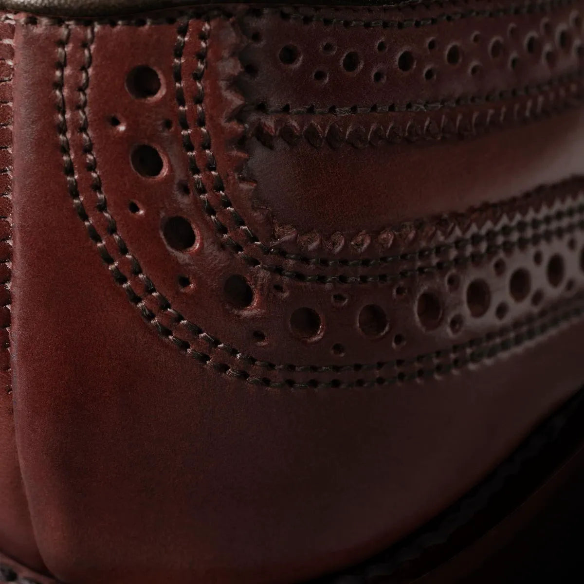 Strand Shell Cordovan Cap-toe Oxford Dress Shoe - Chili Cordovan Leather