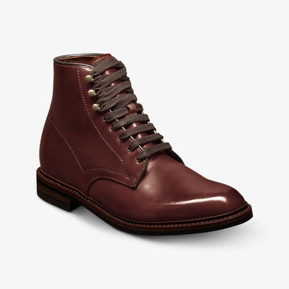 Higgins Mill Shell Cordovan Leather Boot - Chili Cordovan Leather
