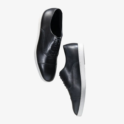 Park Avenue Cap-toe Oxford Dress Sneaker - Black Leather