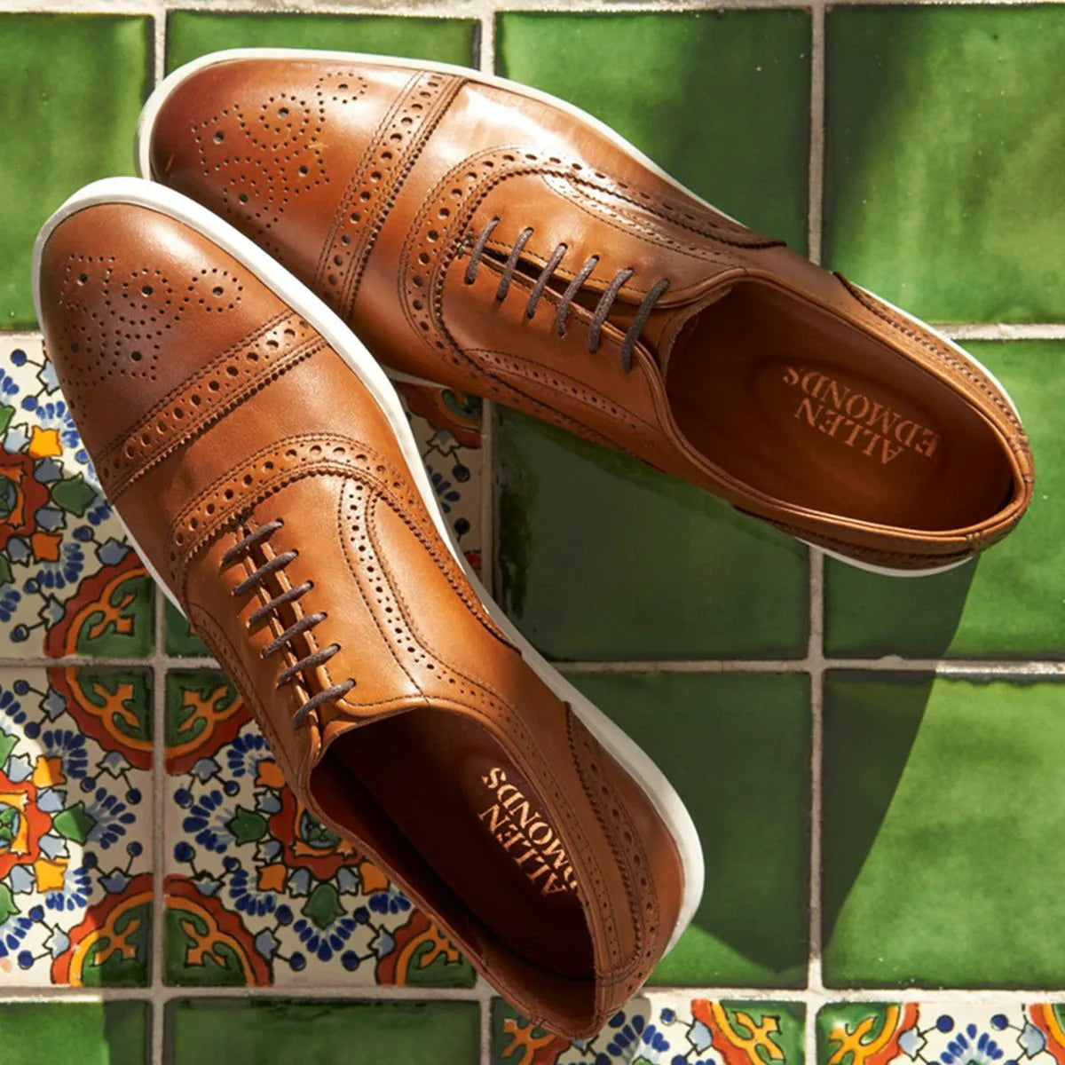 Strand Oxford Dress Sneaker - Walnut Brown Leather