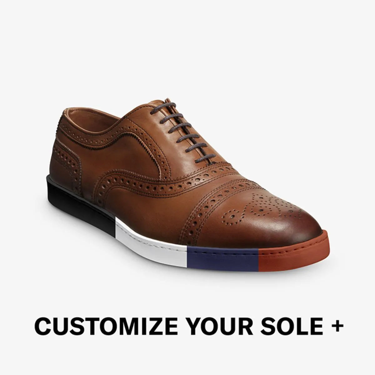 Strand Oxford Dress Sneaker - Walnut Brown Leather